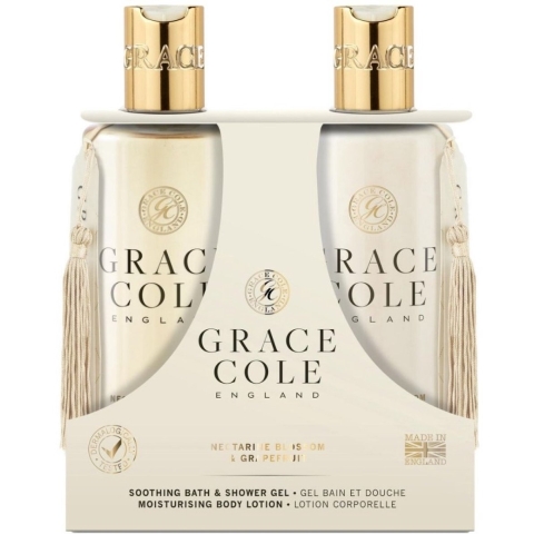 Grace Cole Nectarine Blossom & Grapefruit Pampering Body Care Duo