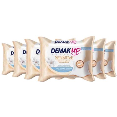 6x Demak Up Reinigingsdoek Sensitive 23 stuks
