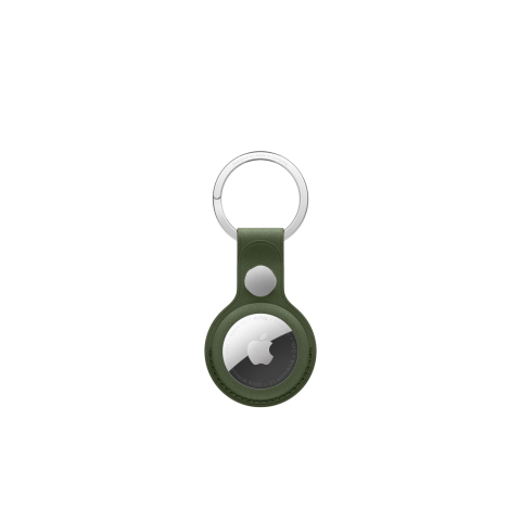 Apple Finewoven Airtag Keychain Mosgroen