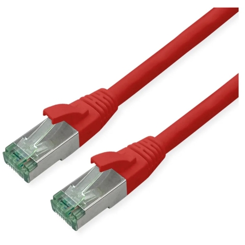 ROLINE RM Patchkabel Cat.6A S/FTP (PiMF), rood, 20 m