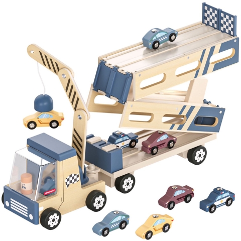 Houten Autotransporter Topbright