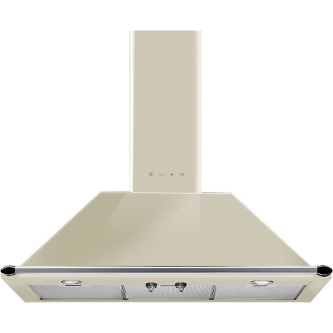 SMEG KT90PE - Afzuigkap - Wandschouw - 90 cm - 788 m³/uur - Crème