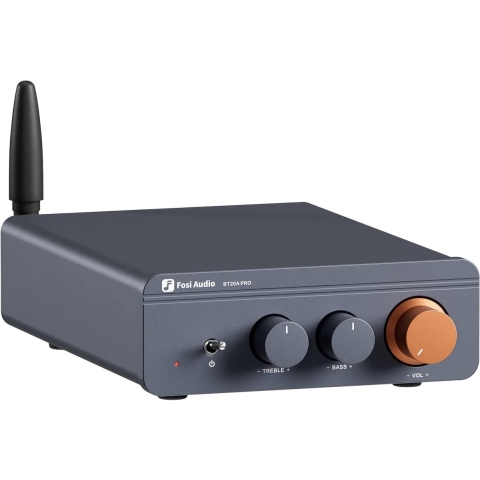Fosi Audio BT20A Pro - 2.0 versterker - 300W x2 - Bluetooth 5.0