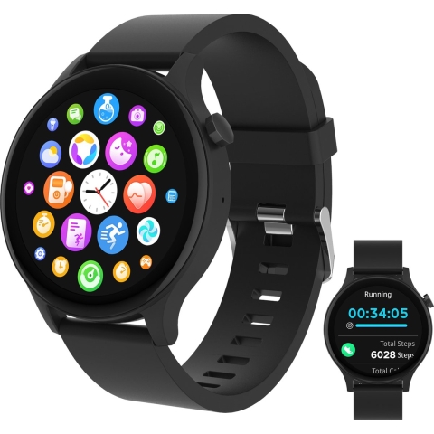 Smartwatch Denver Electronics SWC-338B 1,38"Zwart