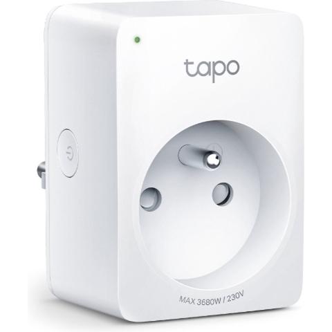 TP-Link Tapo Mini Smart Wi-Fi Socket Energy Monitor smart plug 3680 W Thuis Wit