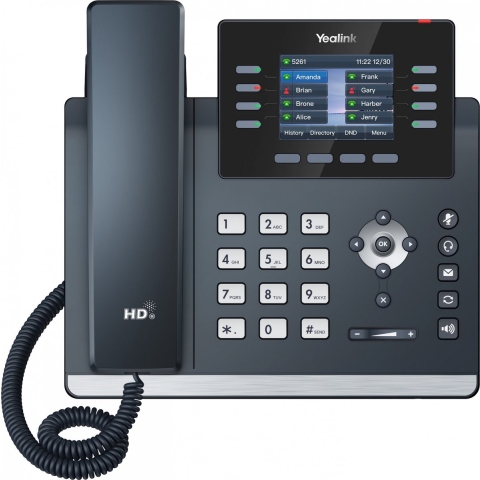 Yealink SIP-T44U IP telefoon Grijs 8 regels LCD Wifi
