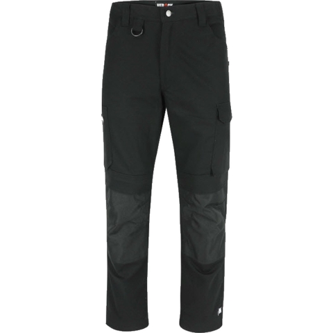 Herock Dero (2101) - Werkbroek - 2-way stretch met kniezakken - Zwart - Maat 38