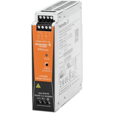 Weidmüller 1469580000 Schakelnetvoeding 12 V/DC 10 A 120 W Inhoud 1 stuk(s)