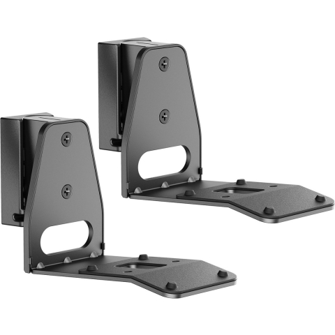My Wall HS41L Luidspreker-wandbeugel Kantelbaar, Draaibaar Zwart 2 stuk(s)