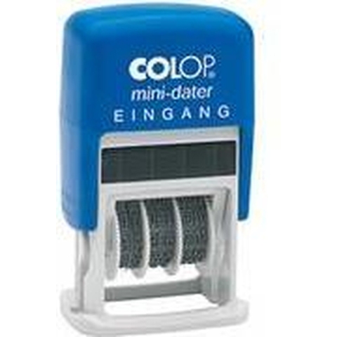 Colop mini-dater 160/L1 Datumstempel 25 x 12 mm (bxh) Blauw