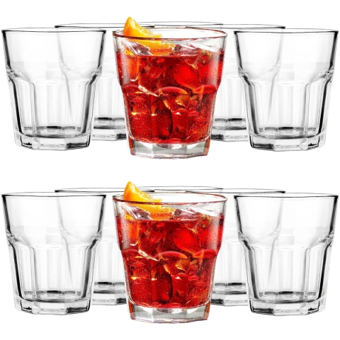 Waterglazen - 12x - Krakau - 305 ml - glas - drinkglazen -