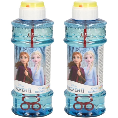 Disney Frozen bellenblaas - 4x - met spelletje - 300 ml -