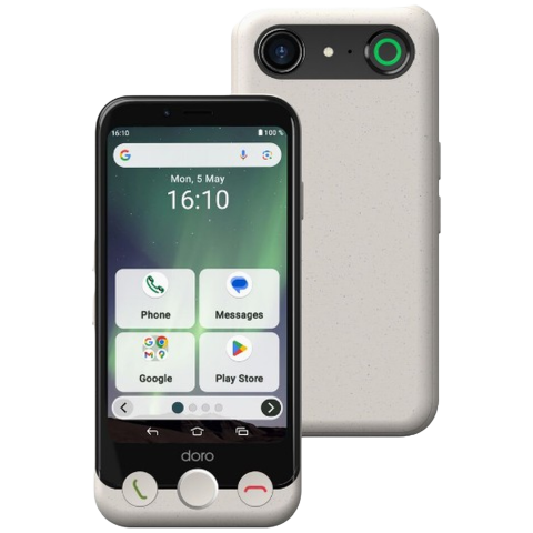 Doro Aurora A10 Senior 64 Gb Bone White - Wit