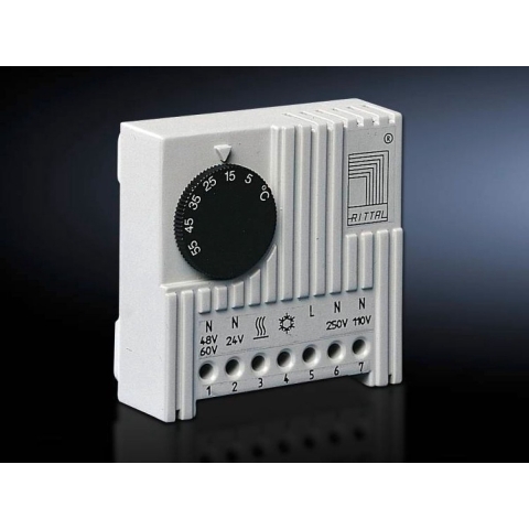 Rittal 3110.000 19 inch Temperatuurregelaar voor patchkast Grijs