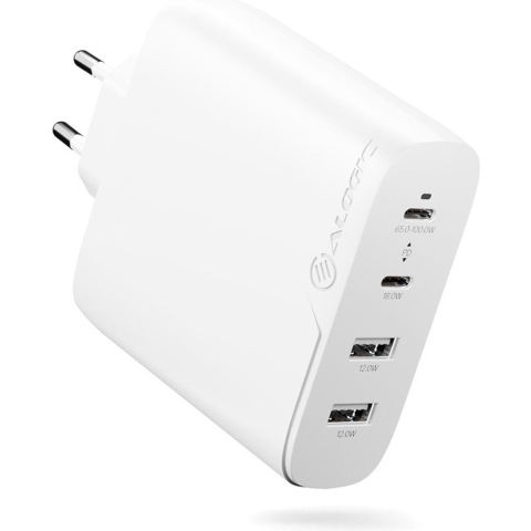 Alogic Rapid Power USB-laadstation 100 W USB-C, USB-A Wit