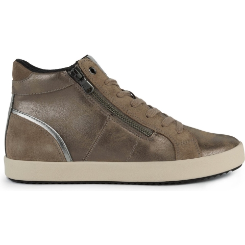 Geox D Blomiee - Hoge sneaker - Uitneembare binnenzool - Brons