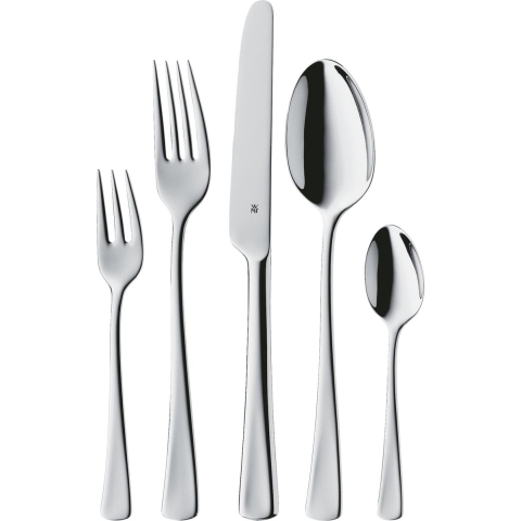 WMF Denver - Bestekset - 60-delig voor 12 personen - Cromargan® roestvrij staal (60 stuks)