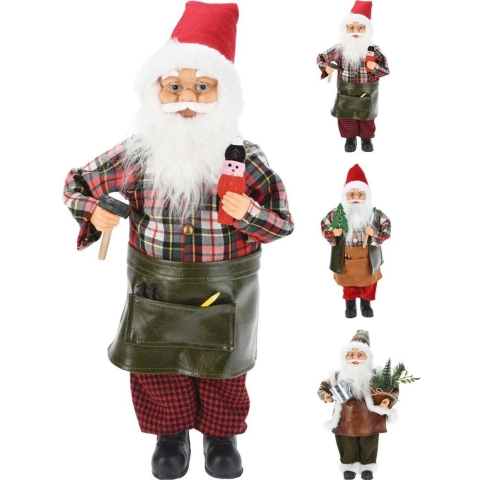 Kerstman figuur 45 cm 3ass Nampook - Nampook