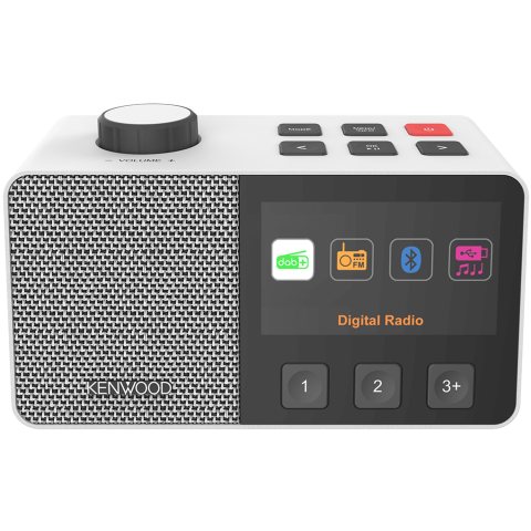 Kenwood Cr-m70dab-w - Dab+ Radio Voor Senioren Wit