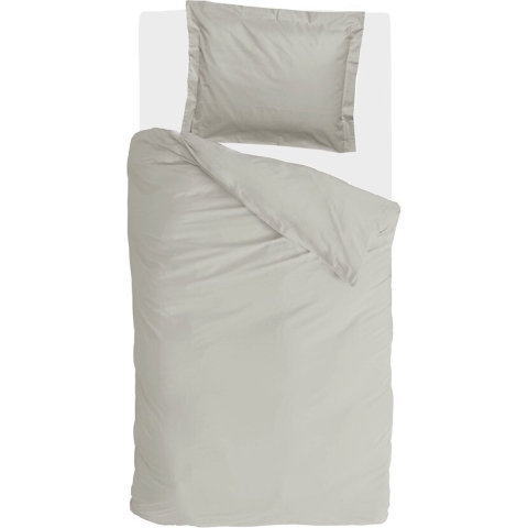 Walra Forever Cotton - Dekbedovertrek Eenpersoons 140x220 - 100% Percale Katoen - Zand