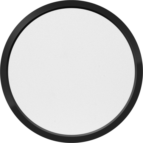 ETH Ruby - plafondlamp met bewegingssensor - Ø 30 x 2,4 cm - 3 stappen dimmer - 24W LED incl. - IP44 - zwart