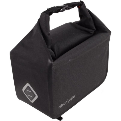 Bagagedragertas Travel Top Bag AVS 10,5L Zwart