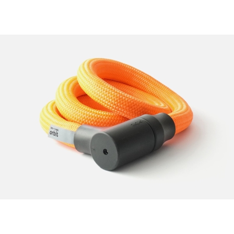 Kabelslot Textielslot Orbit Acid Orange 120 cm  - ART-2