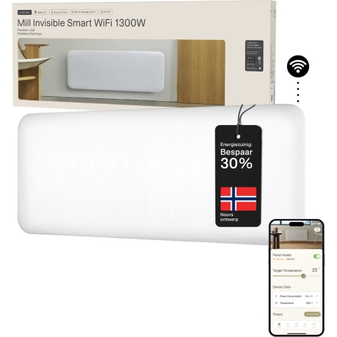 Mill PA1300WIFI4 Smart WiFi-paneelverwarming
