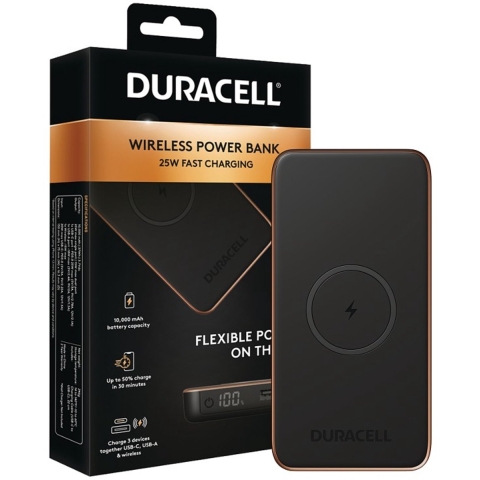 Duracell Core 10 PD 25 Watt Power Bank