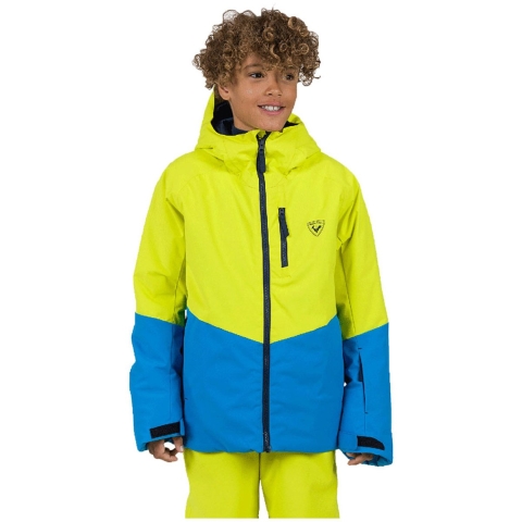 Rossignol Jr Wispile kinder ski jas groen/blauw, 140
