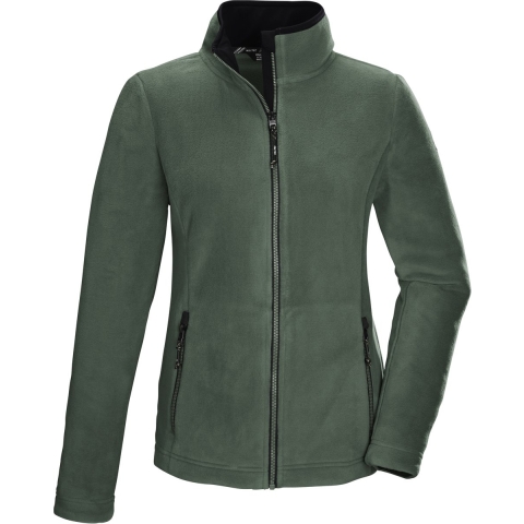 Killtec KOW 3 fleece vest dames groen, XXL