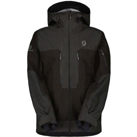 Scott Vertic Ripstop 3L ski jas zwart heren, XL