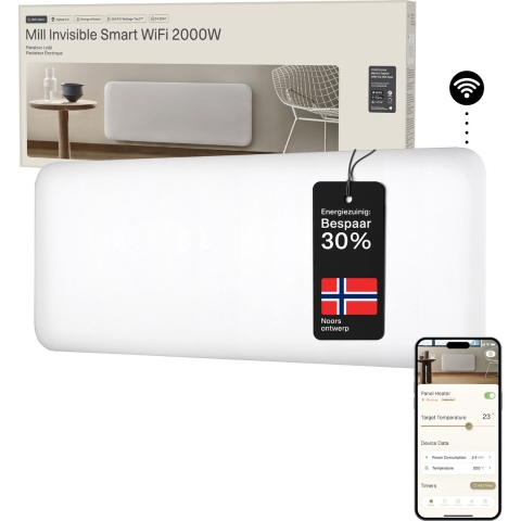 Mill PA2000WIFI4 Smart WiFi-paneelverwarming