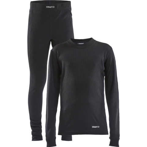 Craft Core Dry Baselayer Jr Thermoset zwart kinderen, 146