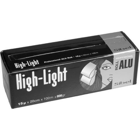 Sibel Alufoil Roll 15µ Silver 20cm x 100m