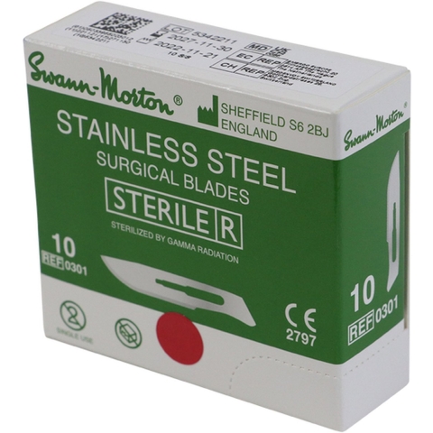 Swann Morton Mesjes Steriel - 100st 10