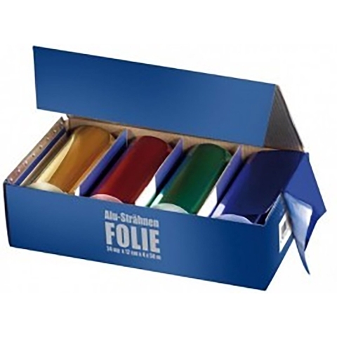 Wella Professionals Alufolie 4 Rollen Gekleurd 12cm x 50m