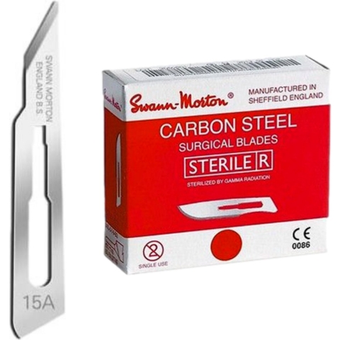 Swann-Morton Mesjes Steriel - 100st 15A