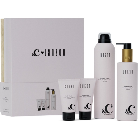 JANZEN Home&Body Giftset Small&C Vanilla, Peach&Happiness