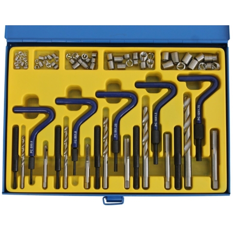 Schroefdraadreparatieset 80 delig metrisch