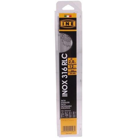 Laselektroden RVS 316RLC 2,0mm 300mm 12st