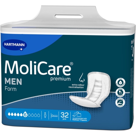 MoliCare Premium Form Extra Plus Men 6 Drops | 32 stuks