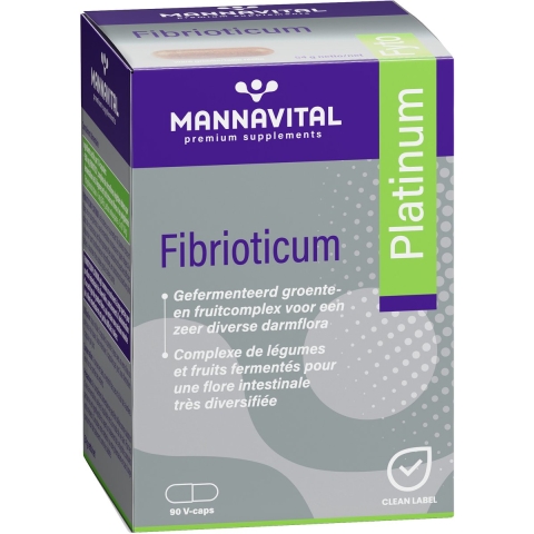 Mannavital Fibrioticum Platinum | 90 capsules