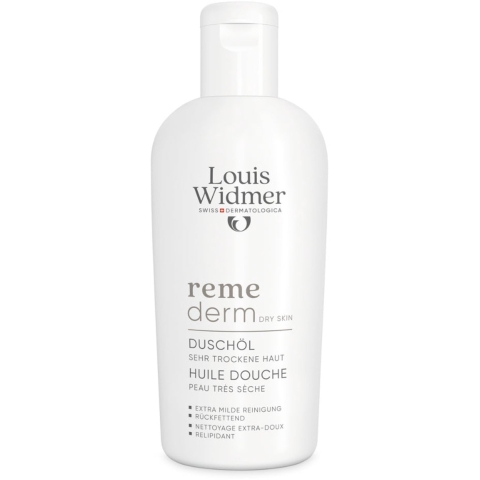 Louis Widmer Remederm Dry Skin Doucheolie | 200 ml