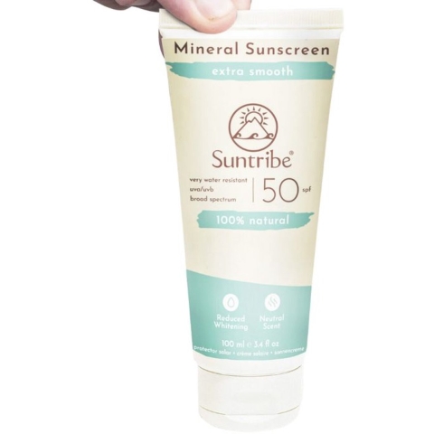 Suntribe Active Organic Mineral Sunscreen SPF 50 | 100 ml