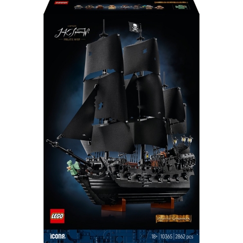 Het piratenschip van kapitein Jack Sparrow