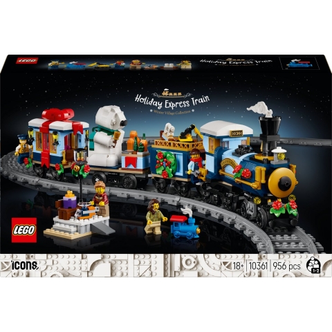 Feestelijke kersttrein