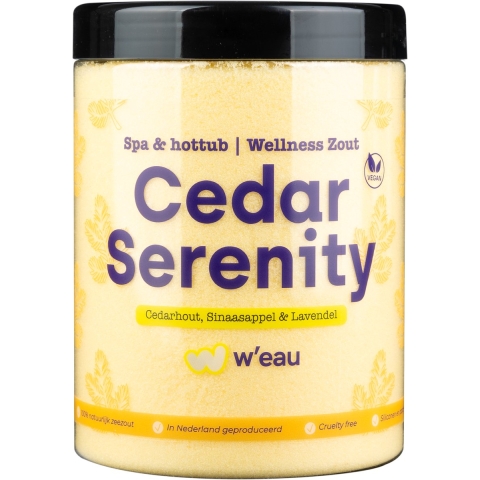 W'eau Badzout - Cedar Serenity - 1250 gram - W'eau