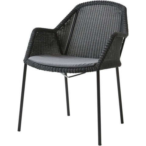 Cane-Line Zitkussen Voor Breeze Stapelbare Tuinstoel Grey