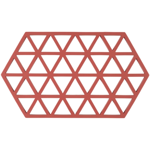 Zone Denmark Triangles Onderzetter 24x14 Burned Red
